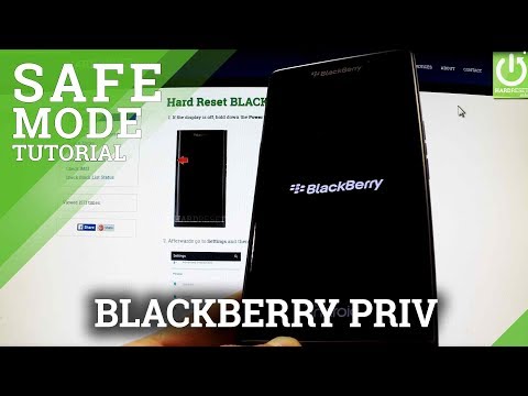 How to enter safe mode in BLACKBERRY Priv - Safe Mode Tutorial