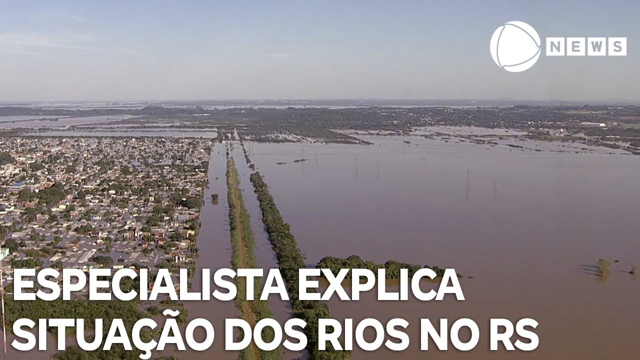 Geóloga explica situação dos rios no Rio Grande do Sul