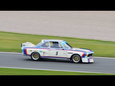 Thumbnail for BMW E9 3.0 CSL | INSANE Sounds - Pushing Hard on Track by BMW E9