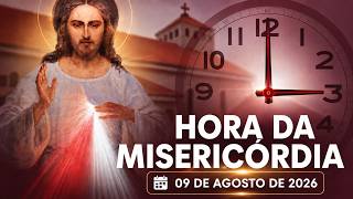 🙏 TERÇO DA MISERICÓRDIA DAS 15H | Reze Comigo – Jesus, Eu Confio em Vós! 09/08/2026