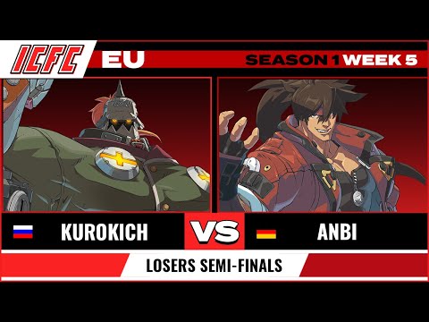 kurokich (Potemkin) vs AnBi (Sol) Losers Semi-Finals - ICFC GGST EU: Season 1 Week 5