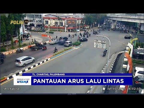NTMC POLRI - PANTAUAN ARUS LALU LINTAS SORE 30/07/25