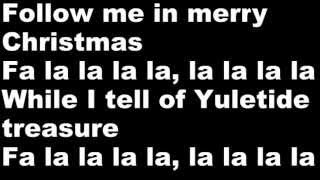 Deck the Halls Christmas Song Lyrics