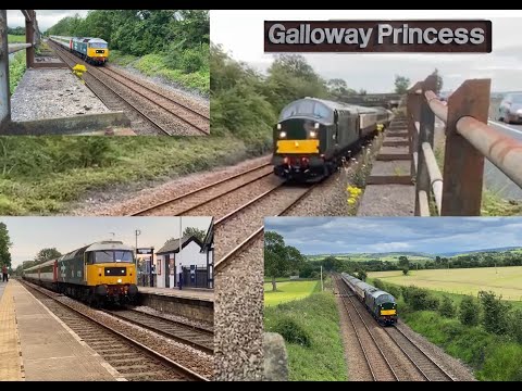 37407, 37521 And 47593 On The Staycation Express. Thrash Alert!