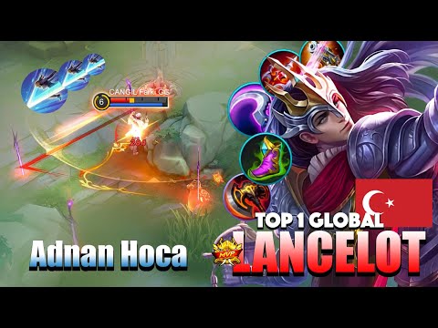 Lancelot Crazy Hand Skills! That Perfect Gameplay | Top 1 Global Lancelot Gameplay Adnan Hoca | MLBB