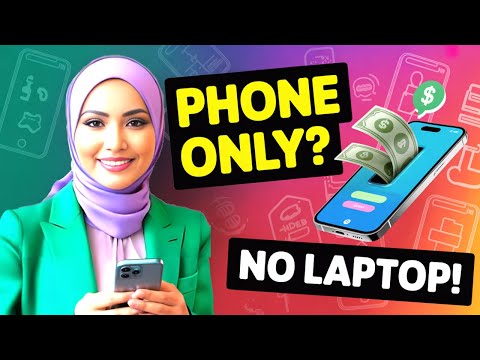 Remote Jobs Using Just Your Phone — No Laptop Needed! (Work From Home 2025)