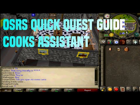 Osrs Cooks Assistant Quick Quest Guide 0:15
