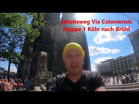 Jakobsweg (Köln nach Trier) 1.Etappe  Köln nach Brühl  Via Coloniensis