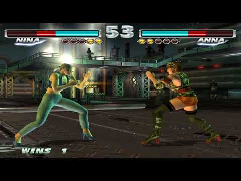 15 Tekken Tag Tournament Nina VS Anna