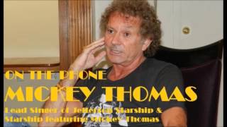 Mickey Thomas from Starship Interview 08/24/2016 - Jefferson Starship - DysfunctionalPodcast.com