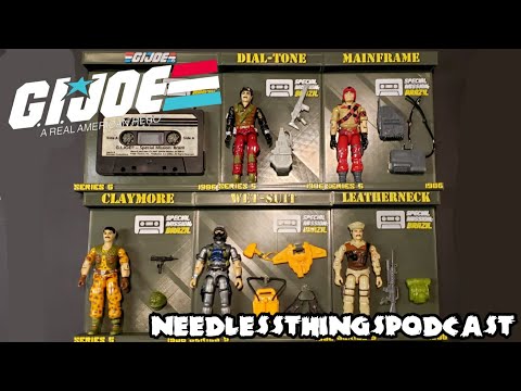 GI Joe Special Mission: Brazil with Stands by Display Joe Figures