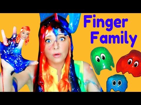 Finger Family Halloween Song | Scary Nursery Rhymes | Slime Monster Song for Kids