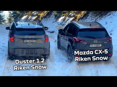 Dacia Duster 4x4 VS Mazda CX-5 2.5 AWD Snow Offroad