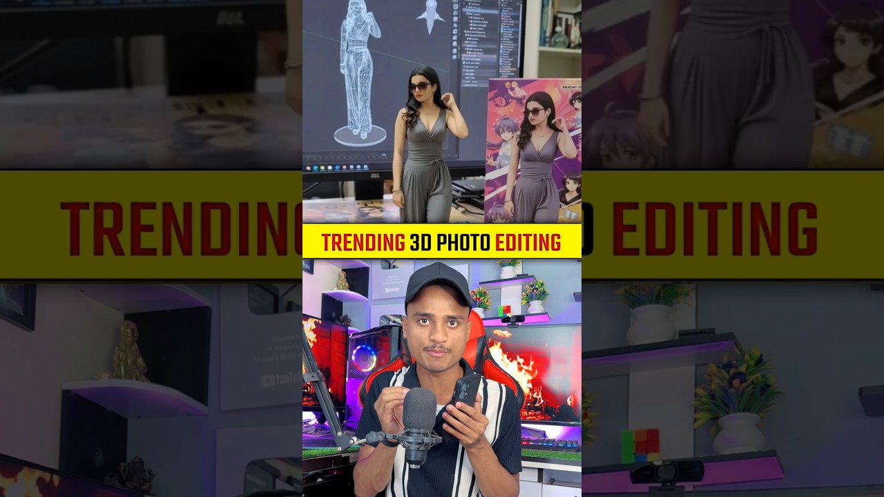 Trending Instagram Viral 3d Ai Photo Editing | Google Gemini Trending 3d Photo Editing