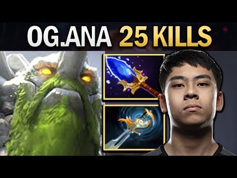 THE GAME THAT OG.ANA TINY GOT 25 KILLS OVER FANS - DOTA 2 PRO GAMEPLAY