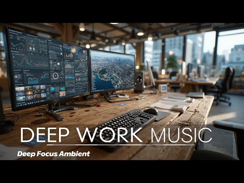 Ultimate Deep Work Music | Chillwave Focus Ambient for Enhanced Concentration