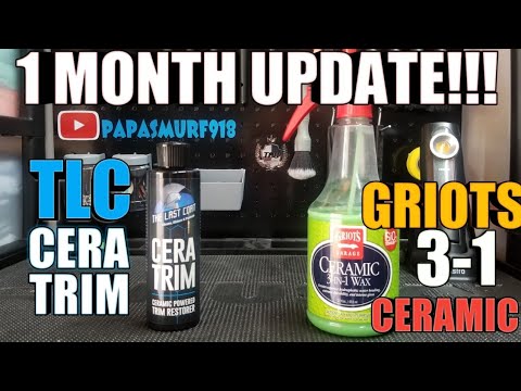 The Last Coat's Ceratrim and Griots Ceramic 3-1 wax 1 Month Durability UPDATE!!! WOW!!