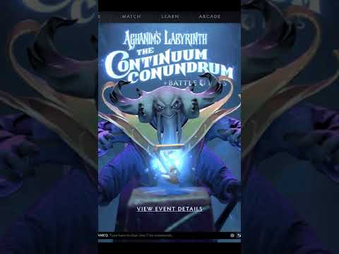 What is this? Aghanim's Labyrinth | The Continuum Conundrum Effect | #shorts