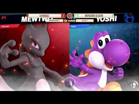 No Dice #50 Winners Round 3 - VenomAZ (Mewtwo) Vs. Monsoon Season (Yoshi) - SSBU Tournament