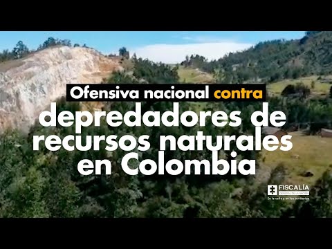 Fiscal Francisco Barbosa: Ofensiva nacional contra depredadores de recursos naturales en Colombia