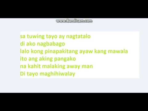 Di Tayo Maghihiwalay -Still One , Flickt One , Chestah CRSP (DjyaelBeats) Lyrics