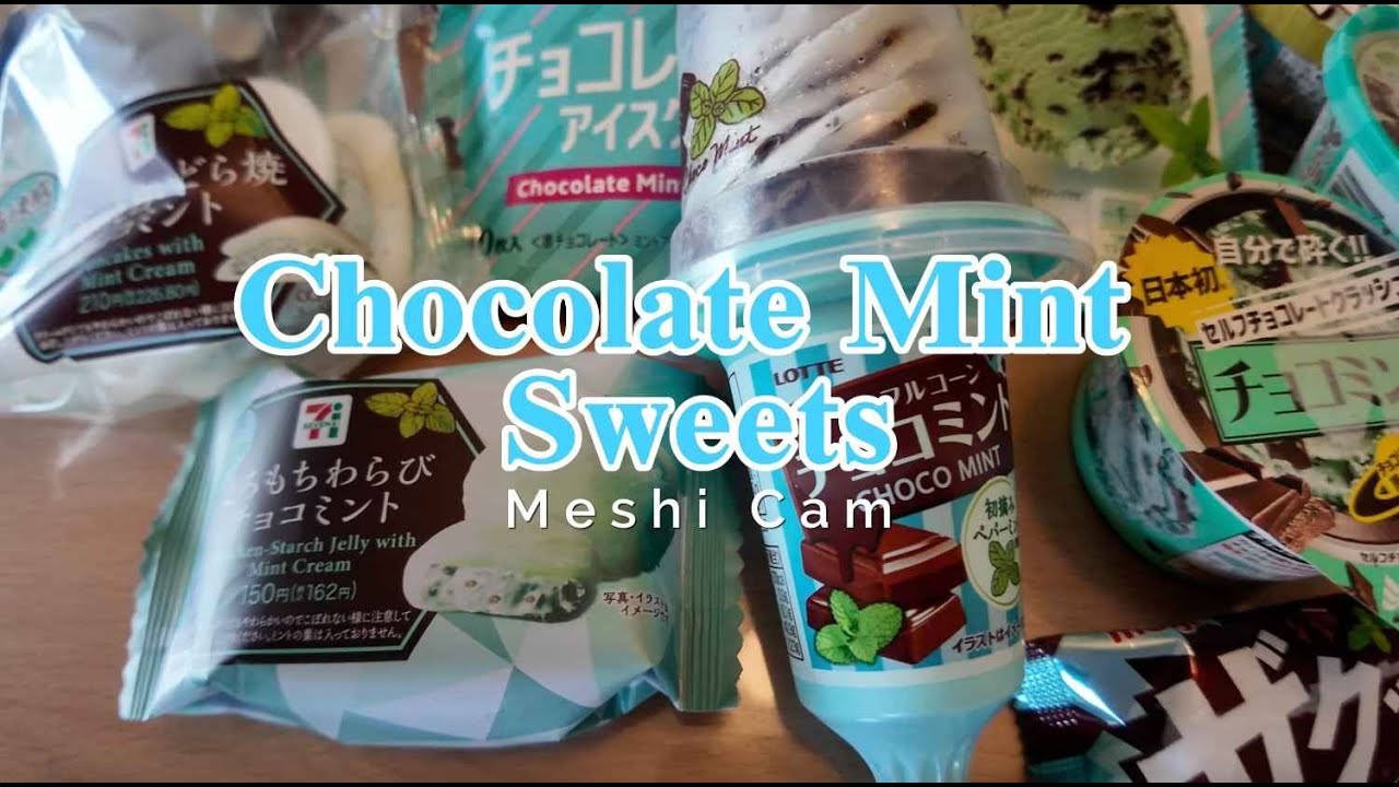Silent Food Review | Trying Chocolate Mint Sweets in Japan