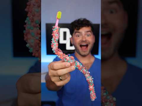 Freeze Dried Toothbrush!? Clip: @spaceagesnacks