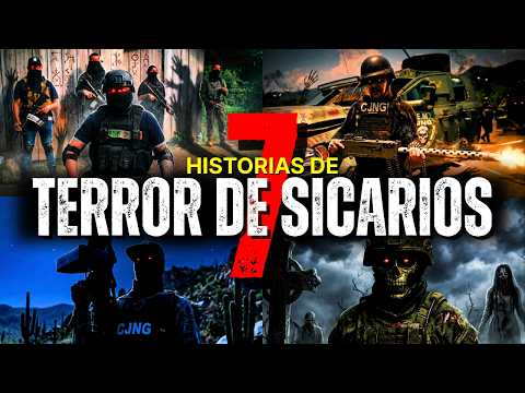 7 HISTORIAS de TERROR de SICARIOS en MÉXICO (HISTORIAS REALES) │Relatos Jamás Contados
