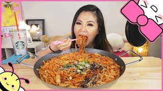 UDON-BOKKIUDON+SPICYRICECAKES|MUKBANG