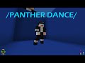 Michael Jackson Panther Dance Test Survivalcraft Animation