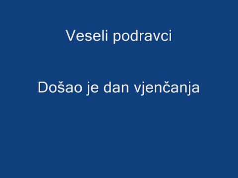 Veseli podravci - Došao je dan vjenčanja