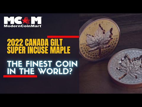 Silver Rose Gold Gilt Super Incuse Maple - The Finest Coin in the World?