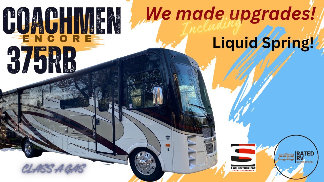 Coachmen Encore 375RB upgrades PLUS Liquid Spring road test.
