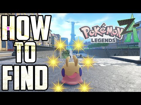 Pokemon Legends: Z-A - HOW TO FIND SHINY GOOMY, SLIGGOO & GOODRA!
