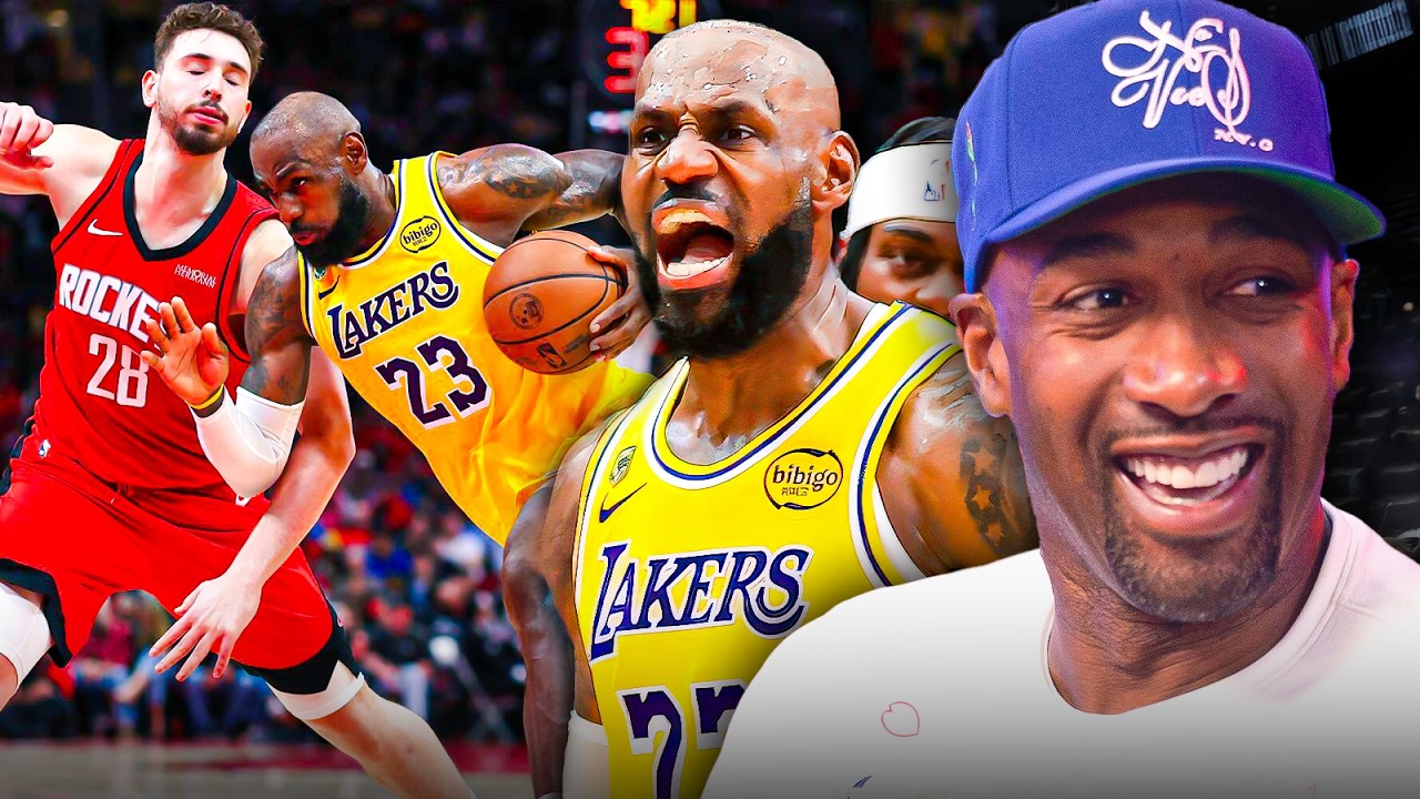 LEBRON & THE LAKERS BULLIED THE ROCKETS