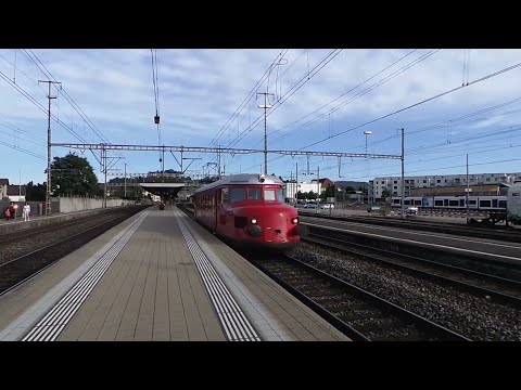 SBB Historic RAe 2/4 "Roter Pfeil" in Lenzburg