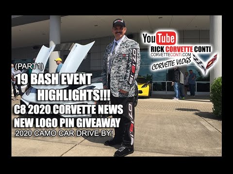 C8 2020 INFO FROM BASH EVENT ~  RICKS CAMO SUIT & A C8 PIN GIVE A WAY! PART1 Video