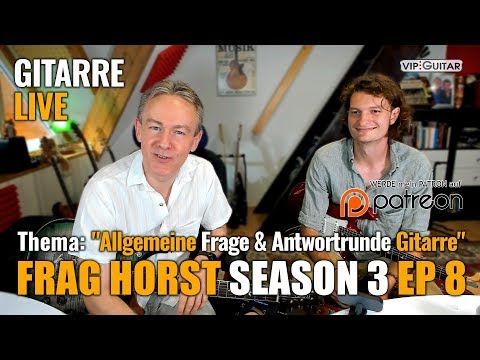 Probleme mit dem kleinen Finger, Barré-Griffe & Helix Update 2.8 | Frag Horst S3 EP.8
