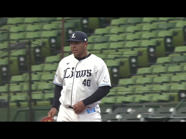 【ファーム】ファインプレー!! ライオンズ・セデーニョ 鋭い打球にダイビングキャッチからの素早い処理でアウトに!! 2025年5月4日 埼玉西武ライオンズ 対 オイシックス新潟アルビレックスBC