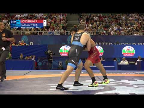 Repechage GR - 87 kg: A. BOUDJEMLINE (ALG) v. R. KOBLIASHVILI (GEO)