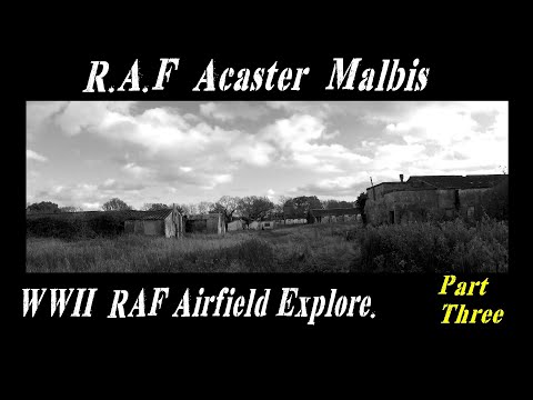 WWII RAF Airfield Explore .. R.A.F Acaster Malbis Communal Site. Part Three.