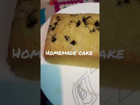 Homemade Chocolate Chip Cake 🍰🍰by Shakila's kitchen #shorts #shortvideo #viral #ilovecooking
