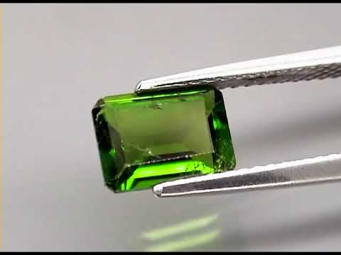 Natuurlijk Chroom diopsiet Emerald Kleur Groen 1,39 ct.
