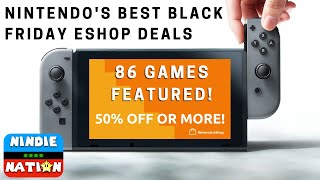 Every Black Friday Switch Game Worth Buying - 86 Titles On Sale Through December 1st!