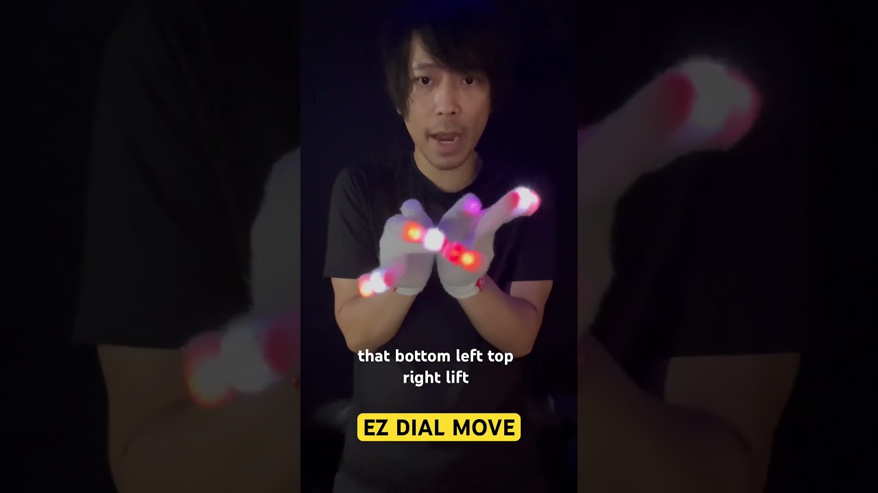 Simple dial combo #gloving #tutorial