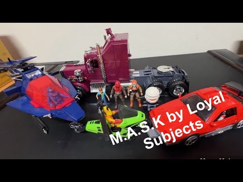 NEW! Loyal Subjects MASK Thunderhawk, Switchblade, Condor, and Rhino!