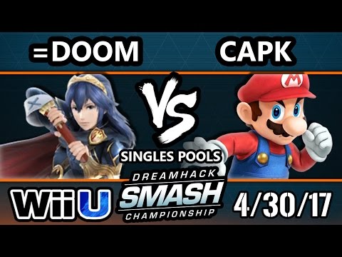 DHA 2017 SSB4 - CapK (Mario) Vs. =Doom (Lucina) Smash 4  - Smash Wii U