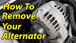 How To Remove Replace an Alternator GM 3400 V6