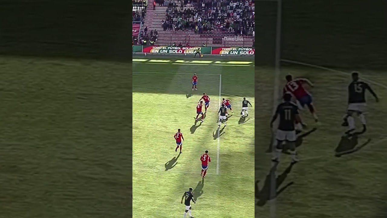 LUJO Y BUEN INTENTO DE GABRIEL VILLAMIL #Bolivia #Chile #eliminatoriassudamericanas