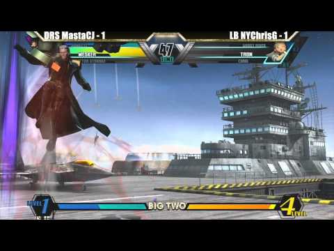 UMVC3 Grand Finals DRS MastaCJ vs LB NYChrisG - Big Two #5 Tournament